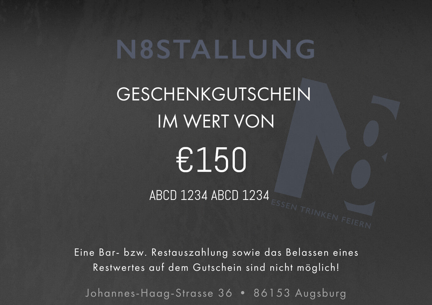 Gutschein Nachtstallung